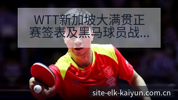 WTT新加坡大满贯正赛签表及黑马球员战术价值深度分析 - 开云